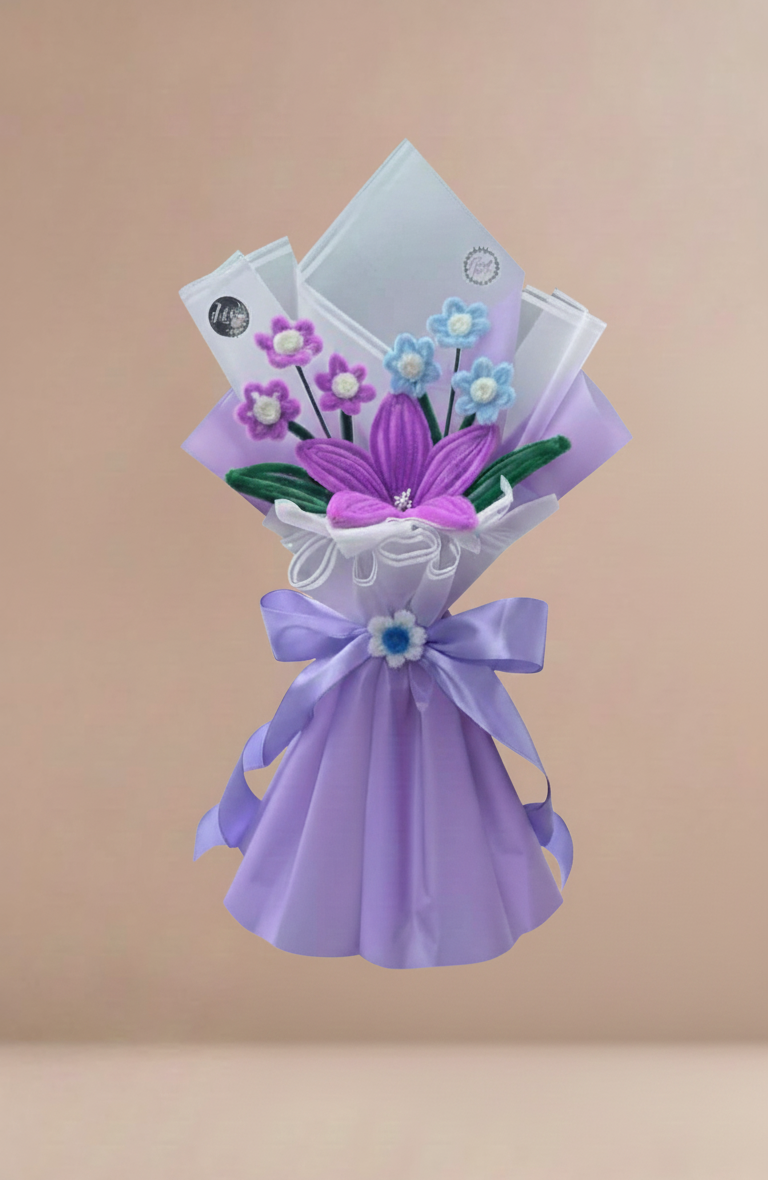 vibrant felt flower bouquet vibrant felt flower bouquet